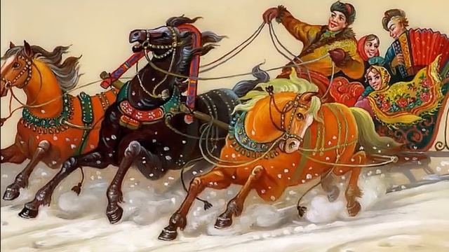 Федоскинская лаковая миниатюра (Russian Lacquer Boxes) Мчится тройка смотреть онлайн