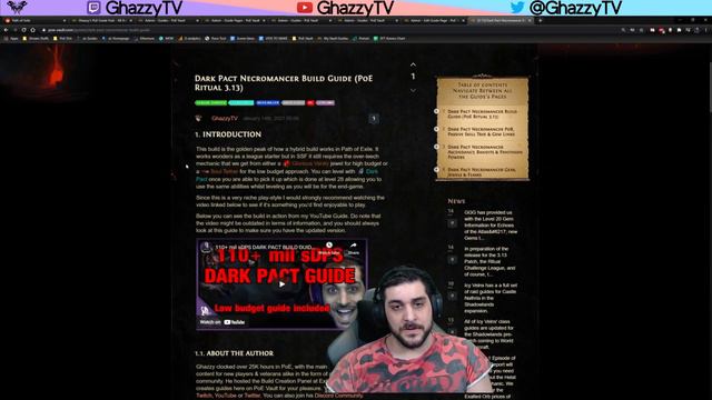 3.13 Dark Pact Build Guide UPDATE | Path of Exile смотреть онлайн