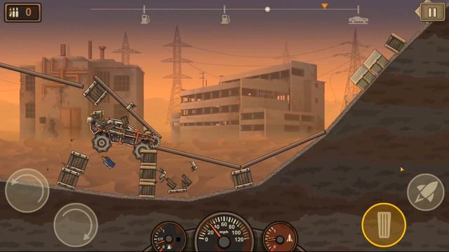 200 Дней в зомби против машины - Earn To Die 2 #11 смотреть онлайн