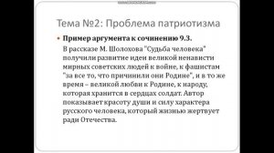 «Судьба человека«_Аргументы к сочинению 9.3.