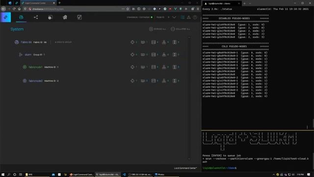 Liqid Dynamic Slurm Integration Demo смотреть онлайн