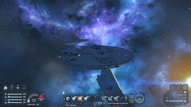 ENTERPRISE vs STAR DESTROYER! - Space Engineers EPIC BATTLE! смотреть онлайн