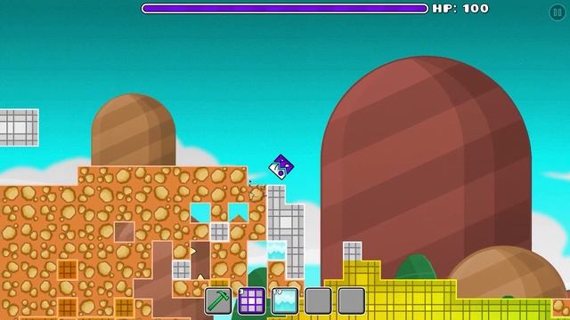 Террария + Майнкрафт + Geometry Dash = Geometry Box??? смотреть онлайн