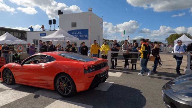Ferrari - Lamborghini - Paris Motor Show - UTAC 2022 - Autodrôme Italian Meeting à Montlhéry смотреть онлайн