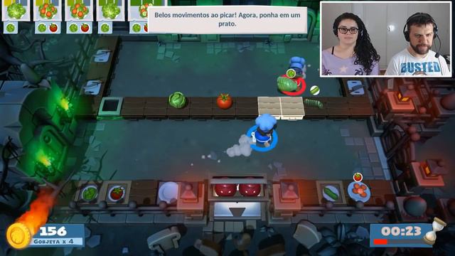 OVERCOOKED 2 MODO HISTÓRIA (COOP LOCAL) PT-BR смотреть онлайн
