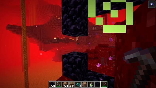 How to get to the Minecraft nether roof in version 1.20 Java edition смотреть онлайн