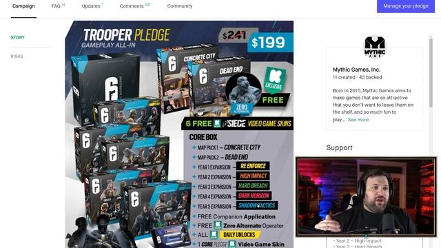 Rainbow 6 Siege The Board Game - Should You Back? смотреть онлайн