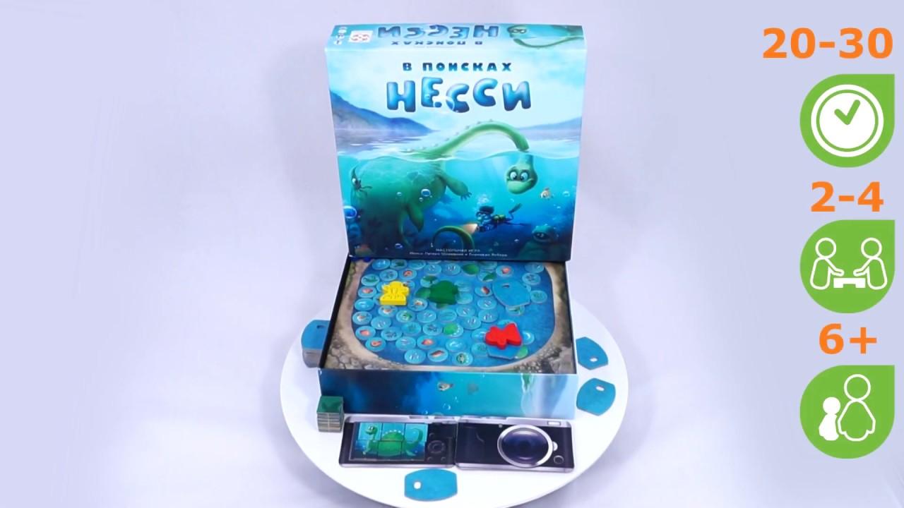 В поисках Несси. Обзор настольной игры от компании Стиль Жизни смотреть онлайн