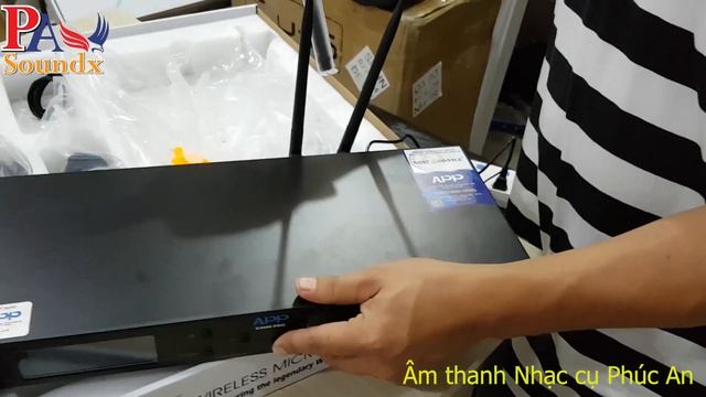 Mic không dây APP S3000 pro смотреть онлайн