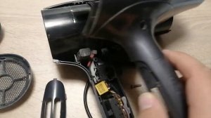Разборка и ремонт фена Philips HP4935.