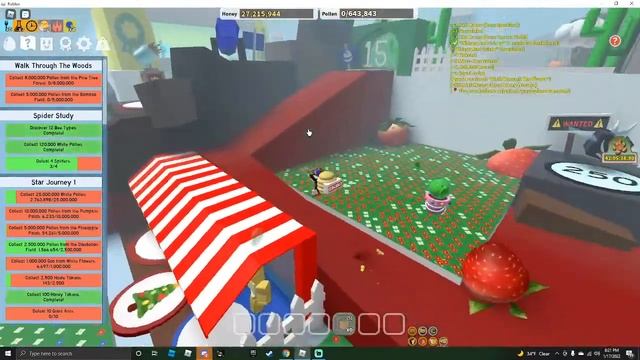 I am wasting time on a roblox simulator with bees смотреть онлайн