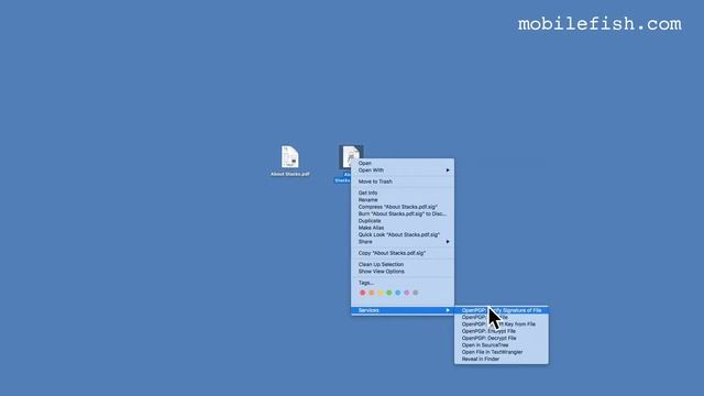 How to sign a file or verify a signature of a file using GPG keychain смотреть онлайн
