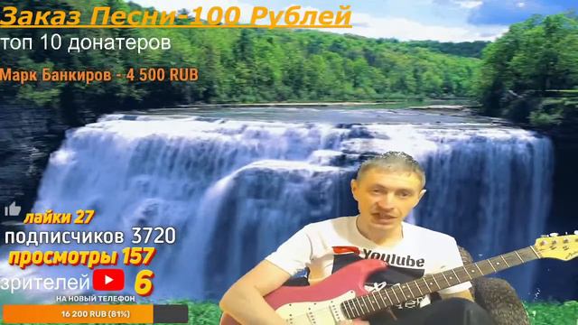 немножко песен под гитару,Ваша музыка в эфире на заказ! смотреть онлайн