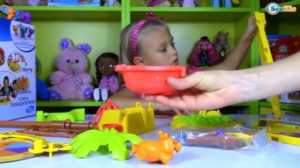 Мышеловка и Остров Животных - Игры для детей Распаковка с Ярославой. Mouse Trap Game UNBOXING TOYS