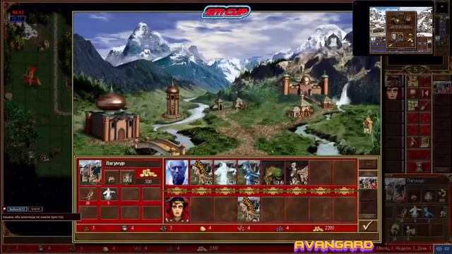 #1 // Герои 3 // Ynegve vs Avangard // Турнир SM CUP // 2sm4d(3) // Шоу турнир с призовыми смотреть онлайн