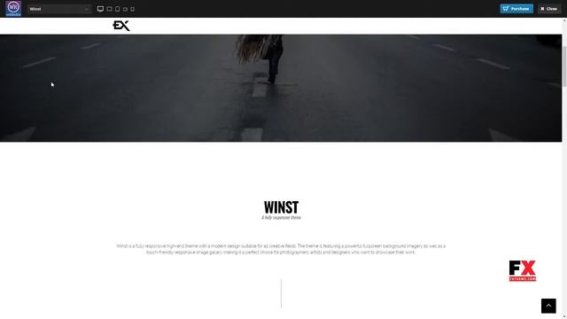 Winst - One Page Portfolio WordPress Theme Jaxon Herman смотреть онлайн