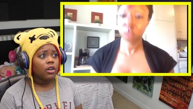 Girl Goes Psycho During Makeup Tutorial | Real or Fake? | AyChristene Reacts смотреть онлайн