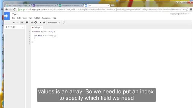 How to make Google form go to Google Doc смотреть онлайн