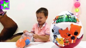 Мимимишки  Мимимишки новые серии  Большое яйцо сюрприз Открываем Mimimishki giant surprise egg