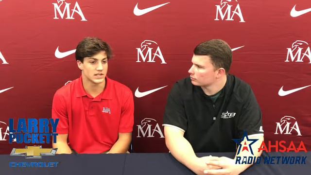 QB Britton Kohn from The Montgomery Academy sits down with the AHSAA Radio Network смотреть онлайн