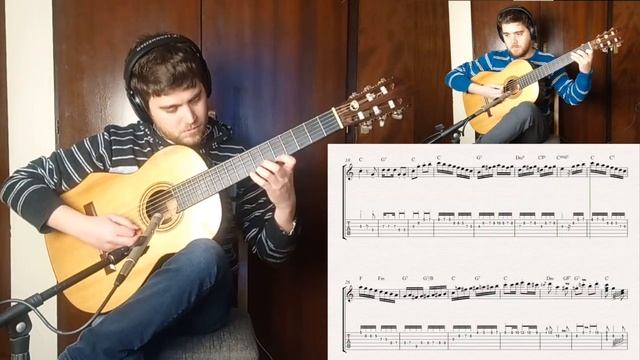 Abuelita Dominga (Milonga) - Roberto Grela - Transcripción Guitarra, partitura y TAB смотреть онлайн