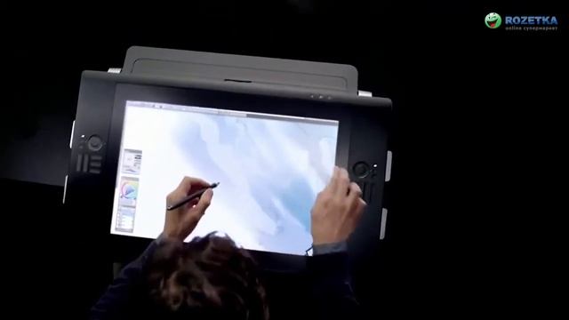 Видеообзор интерактивных дисплеев Wacom серии Cintiq HD Touch смотреть онлайн