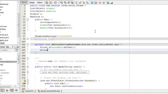 CRUD con ArrayList en Java смотреть онлайн