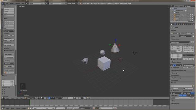 Мастер-класс. 3D моделирование. Blender 3D. смотреть онлайн
