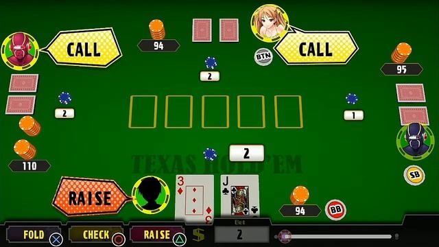Poker Pretty Girls Battle: Texas Hold'em #1