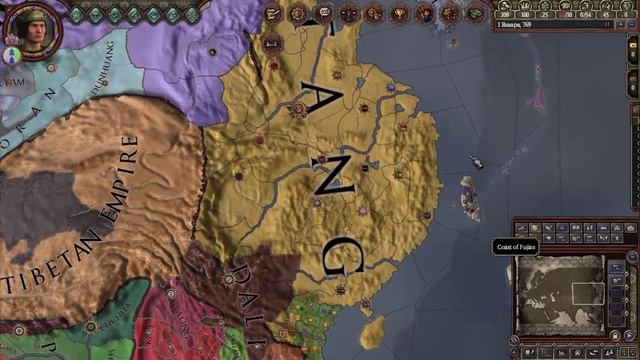 Азия в Crusader Kings 2:  Tianxia: SRE - Обзор мода