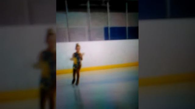 Моё выступления на льду Анна Герасименко 3й юношеский .