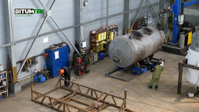 Установка Битумтек  - производство модифицированных битумов ПБВ