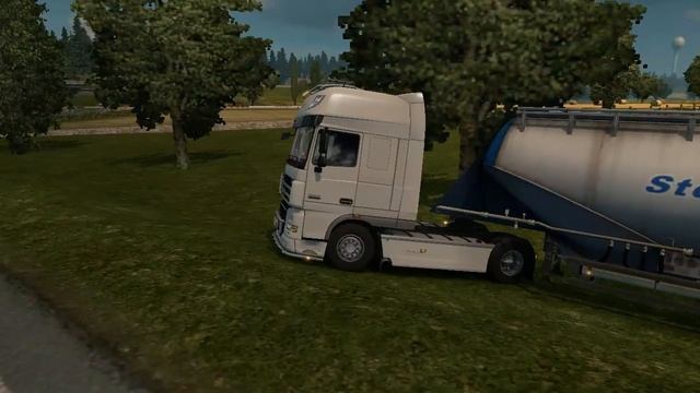 Блокировка дифференциала в Euro Truck Simulator2 смотреть онлайн