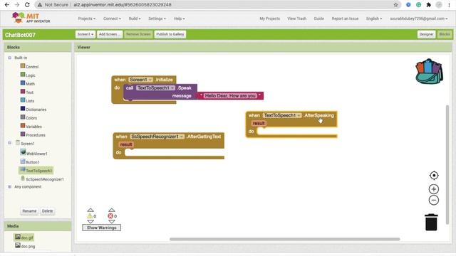 How To Create ChatBot App using MIT App Inventor 2 [ ChatBot on Health ] смотреть онлайн