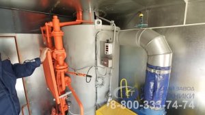 Паропромысловая установка ППУ 1600/100 с насосом 1,1ПТ на шасси Урал производства УЗСТ