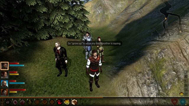 Dragon Age 2 - Mark of the Assassin - Carver (Warden, Friend) & Hawke (Diplomatic) Banter смотреть онлайн