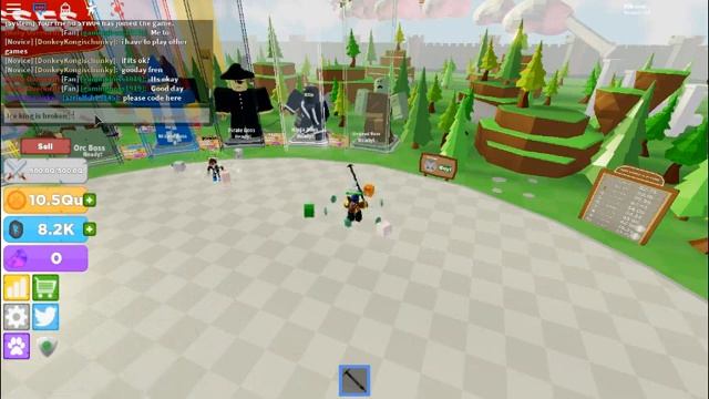 Killing every boss in Boss Fighting simulator (ROBLOX#6) смотреть онлайн