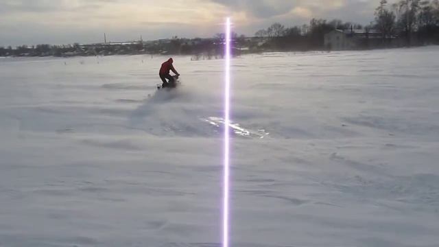 Самодельный снегоход 2014