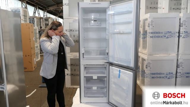 Bosch KGN36NLEA Alulfagyasztós hűtőszekrény bemutató videó смотреть онлайн