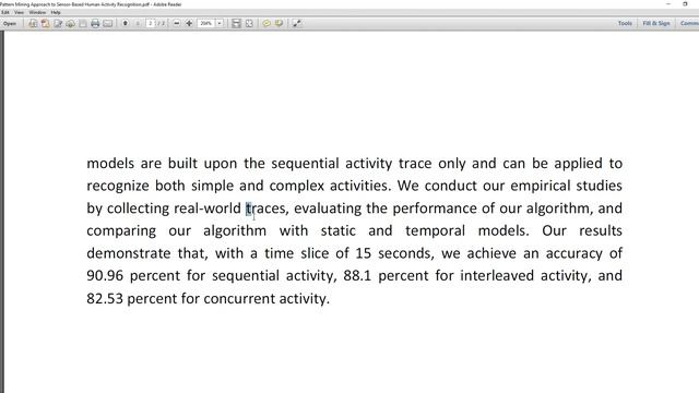 A Pattern Mining Approach to Sensor Based Human Activity Recognition смотреть онлайн