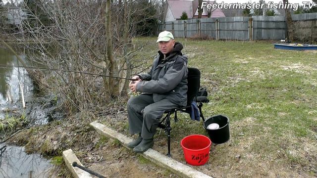 Рыбалка ранней весной. Если не клюёт плотва на фидер. Небольшой пруд смотреть онлайн