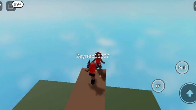 Падение с крыши в Roblox... смотреть онлайн