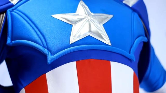 Костюм Капитана Америка для аниматора! смотреть онлайн