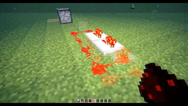 Minecraft tutorial: Дюп(генератор) электрических рельс смотреть онлайн