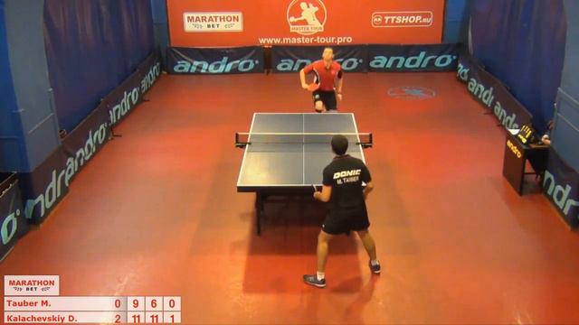 11 Майкл Таубер Денис Калачевский 1:3 смотреть онлайн