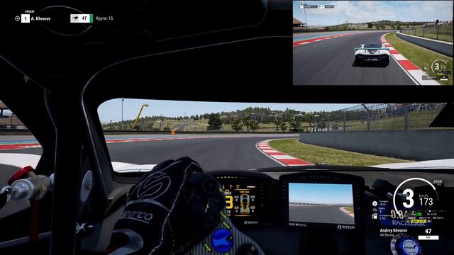 Путь новичка. Изучаем Kyalami на McLaren 720 GT3 + Setup | Assetto Corsa Competizione