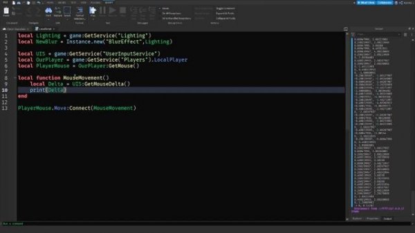 Roblox Studio - Motion Blur (MouseDelta)