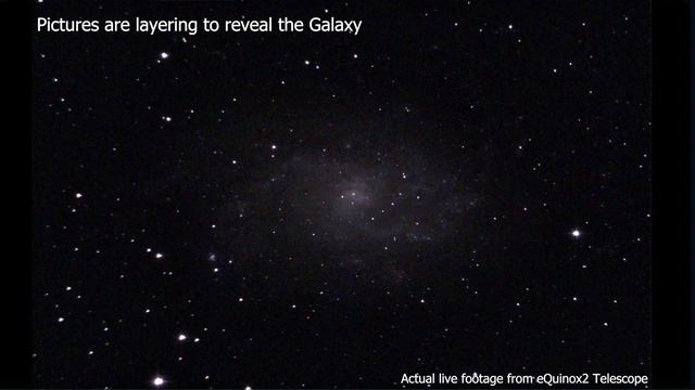 Triangulum Galaxy Revealed: Mesmerizing Live Layering with eQuinox 2 Telescope! 🌌✨ смотреть онлайн