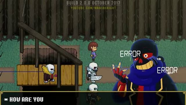 UnderFell Game (dialogue with error) смотреть онлайн