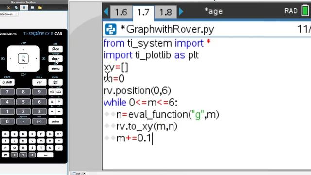 Graphing with Rover using Python смотреть онлайн